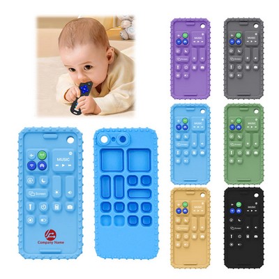 Eco Friendly BPA Free Silicone Baby Teether