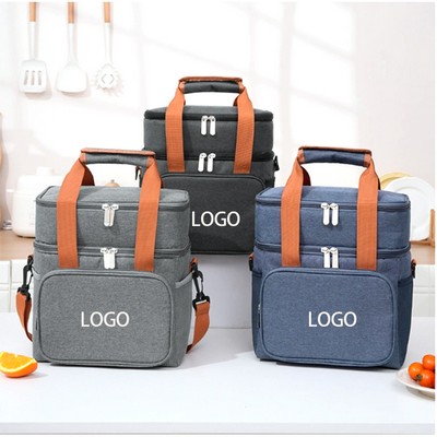 Multi Functional Double-Layer Leak Proof Insulation Cooler Bag